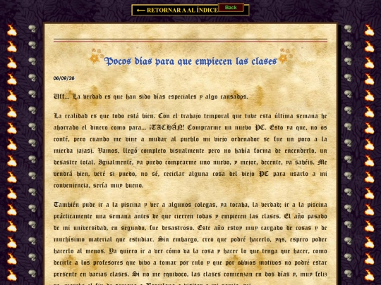 blog screenshot