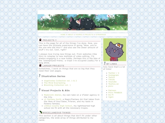 projects screenshot