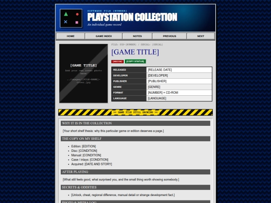 games/game-template screenshot