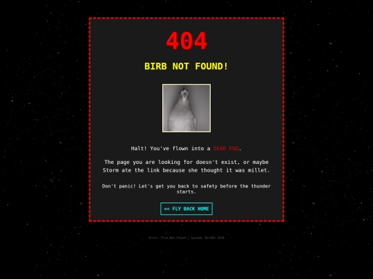 not_found screenshot