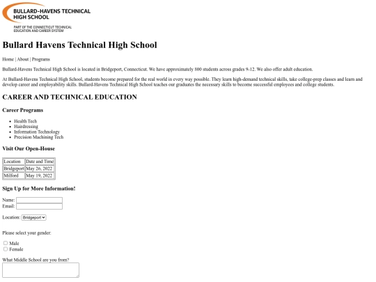 WEB-DESIGN/1-HTML/Bullard_Open_House screenshot