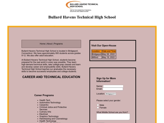 WEB-DESIGN/2-CSS/External_Styles_Bullard_Open_House screenshot