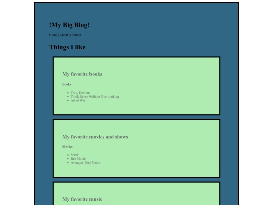 WEB-DESIGN/2-CSS/cssproject1 screenshot