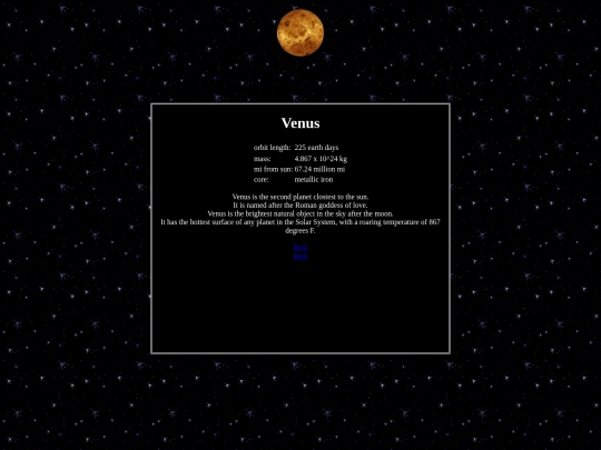 space/planets/venus screenshot