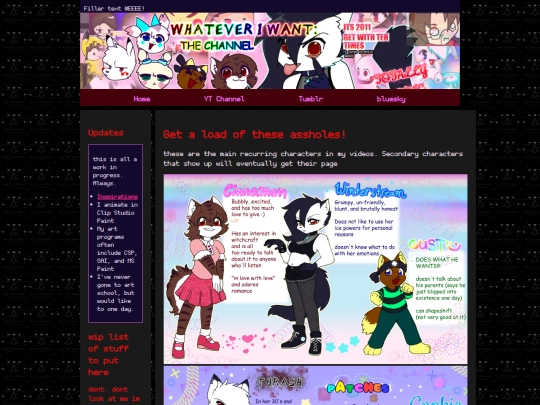 characters screenshot