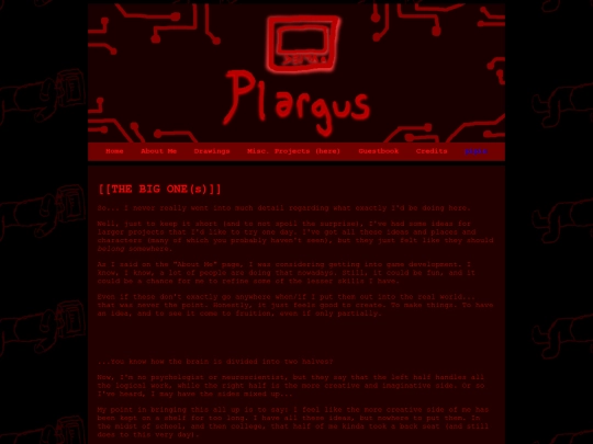 projects screenshot