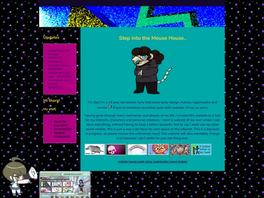 homepage screenshot