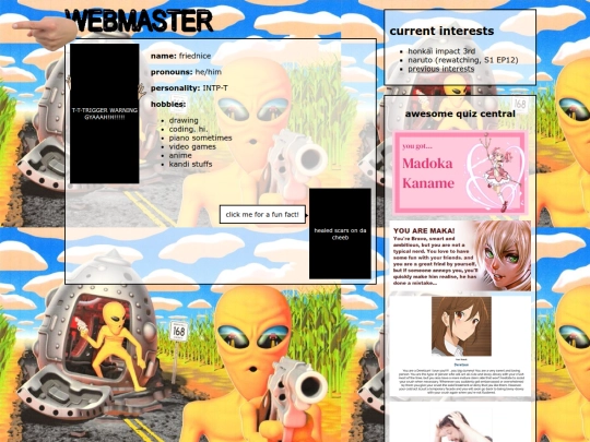 webmaster screenshot