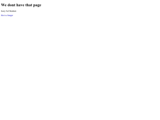 not_found screenshot