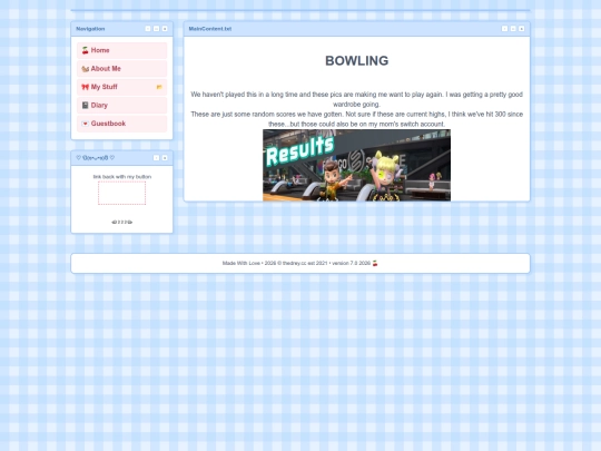 picnic/bowling screenshot