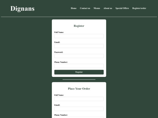 register screenshot