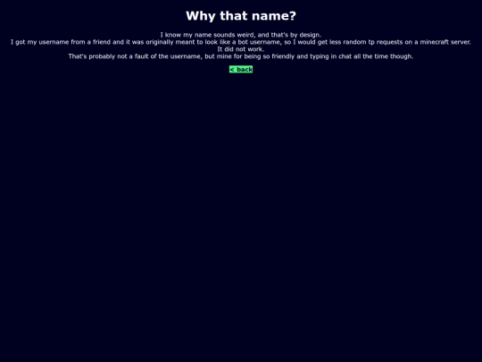 name screenshot