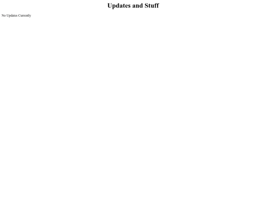 updates screenshot