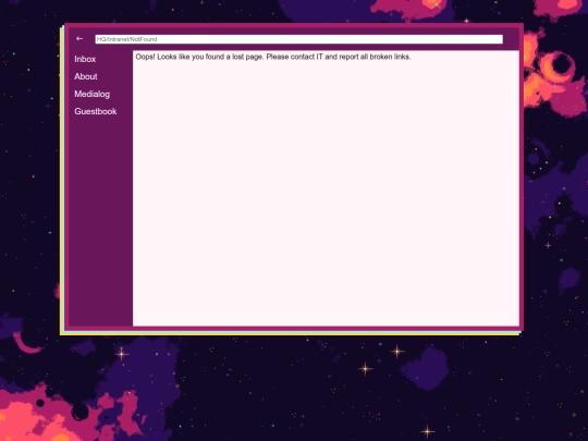 Guestbook screenshot
