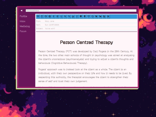 Inbox/EmailTemplate screenshot