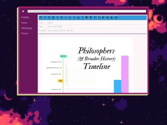 Inbox/Timeline screenshot