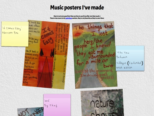 posters screenshot