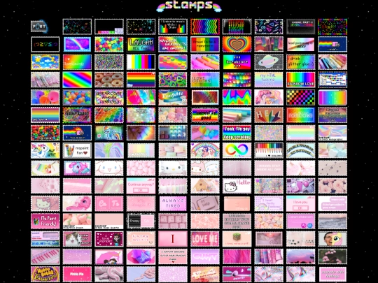 pages/graphics/stamps screenshot