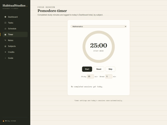 timer screenshot