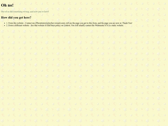 not_found screenshot