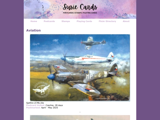 postcardgalleries/aviation screenshot