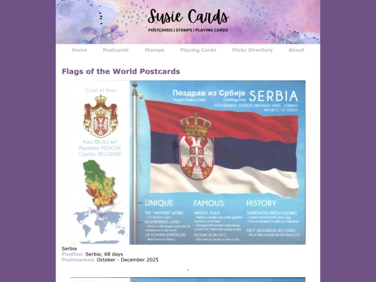 postcardgalleries/fotw screenshot
