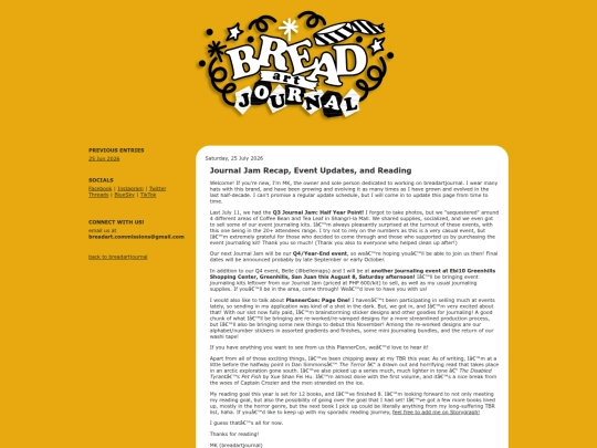 blog screenshot