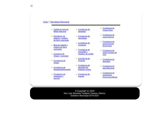 Secretaria Municipal screenshot