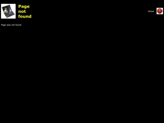 not_found screenshot