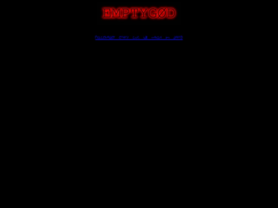 emptygod