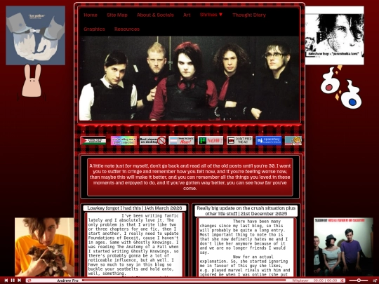 blog screenshot