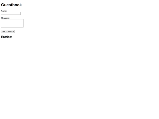 test screenshot