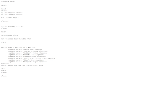 MindMap/MINDMAP screenshot