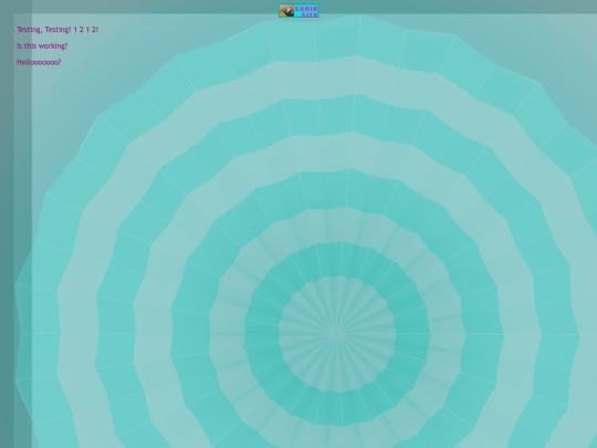 test screenshot
