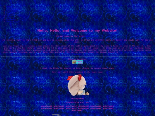 test screenshot