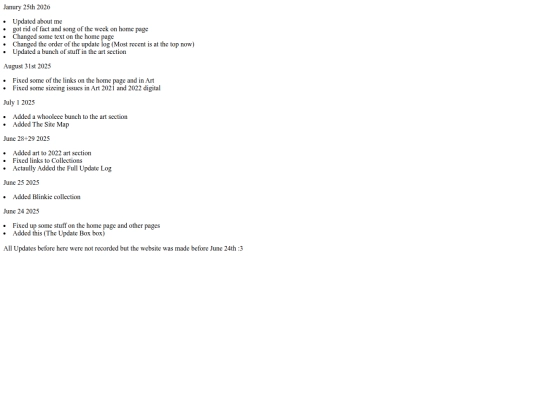 UPDATELOG/Updatelog screenshot