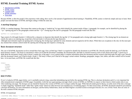 syntax screenshot