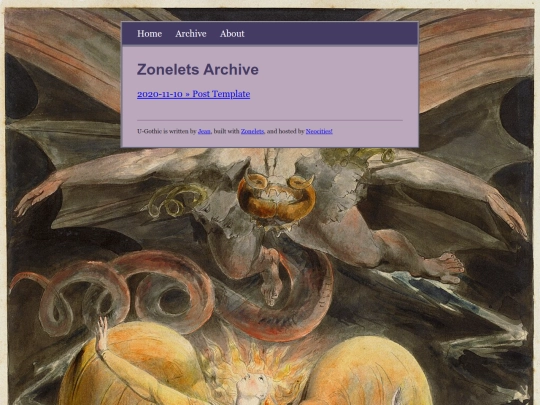 archive screenshot