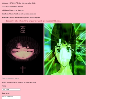 myfirstpage screenshot