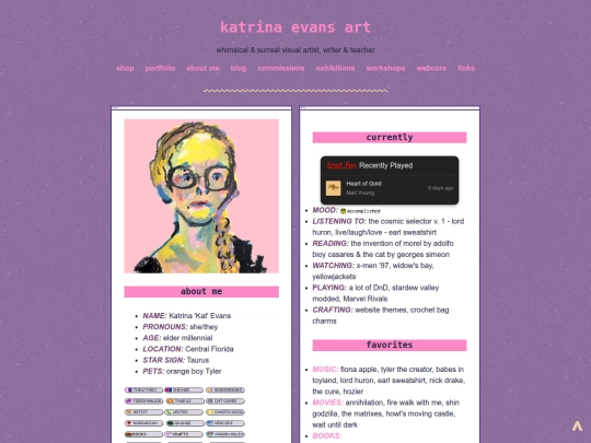 aboutme screenshot