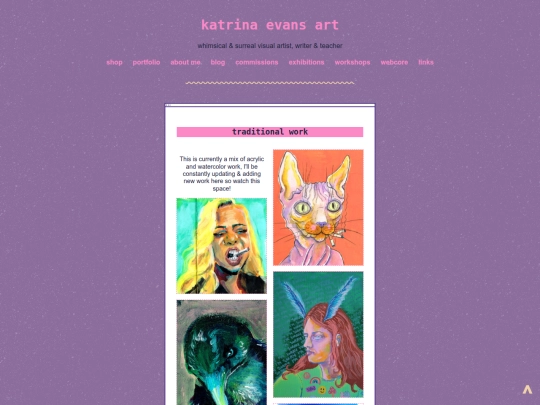 portfolio screenshot