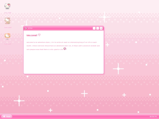 blog screenshot