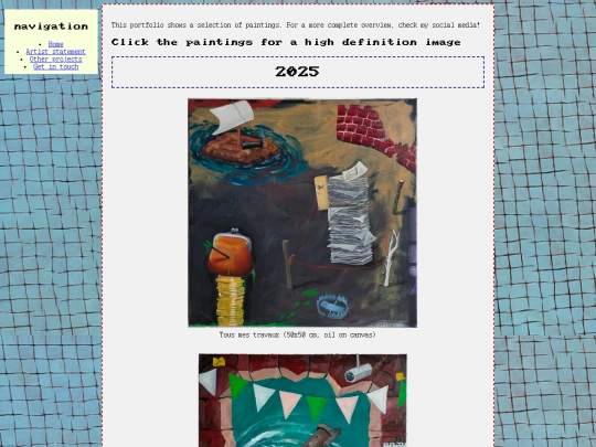 portfolio screenshot