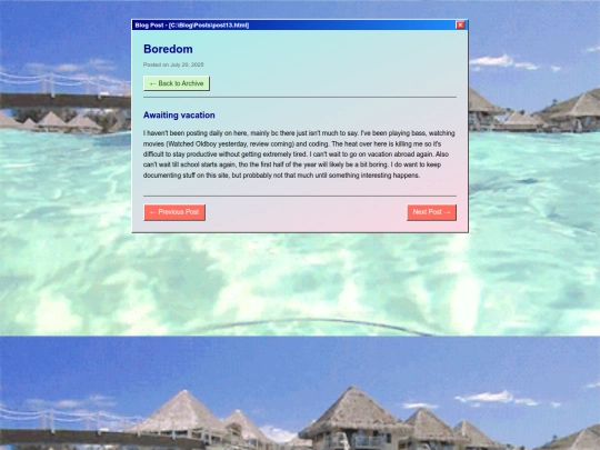 post13 screenshot
