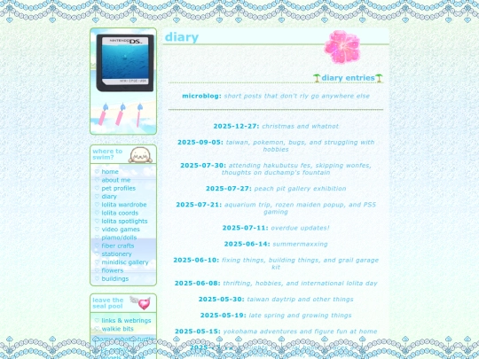 diary screenshot