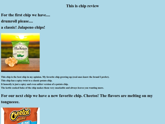 chips screenshot