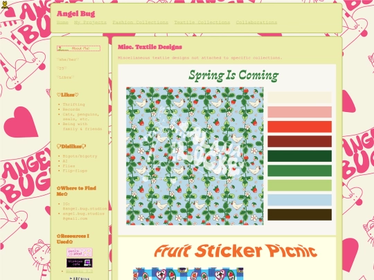 textilepage/MiscTextiles screenshot