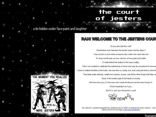 menu screenshot