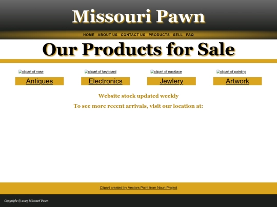 Web Design Class/IST4654 Web Example/Pawn Shop Grop Project/products screenshot