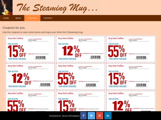 coupons screenshot